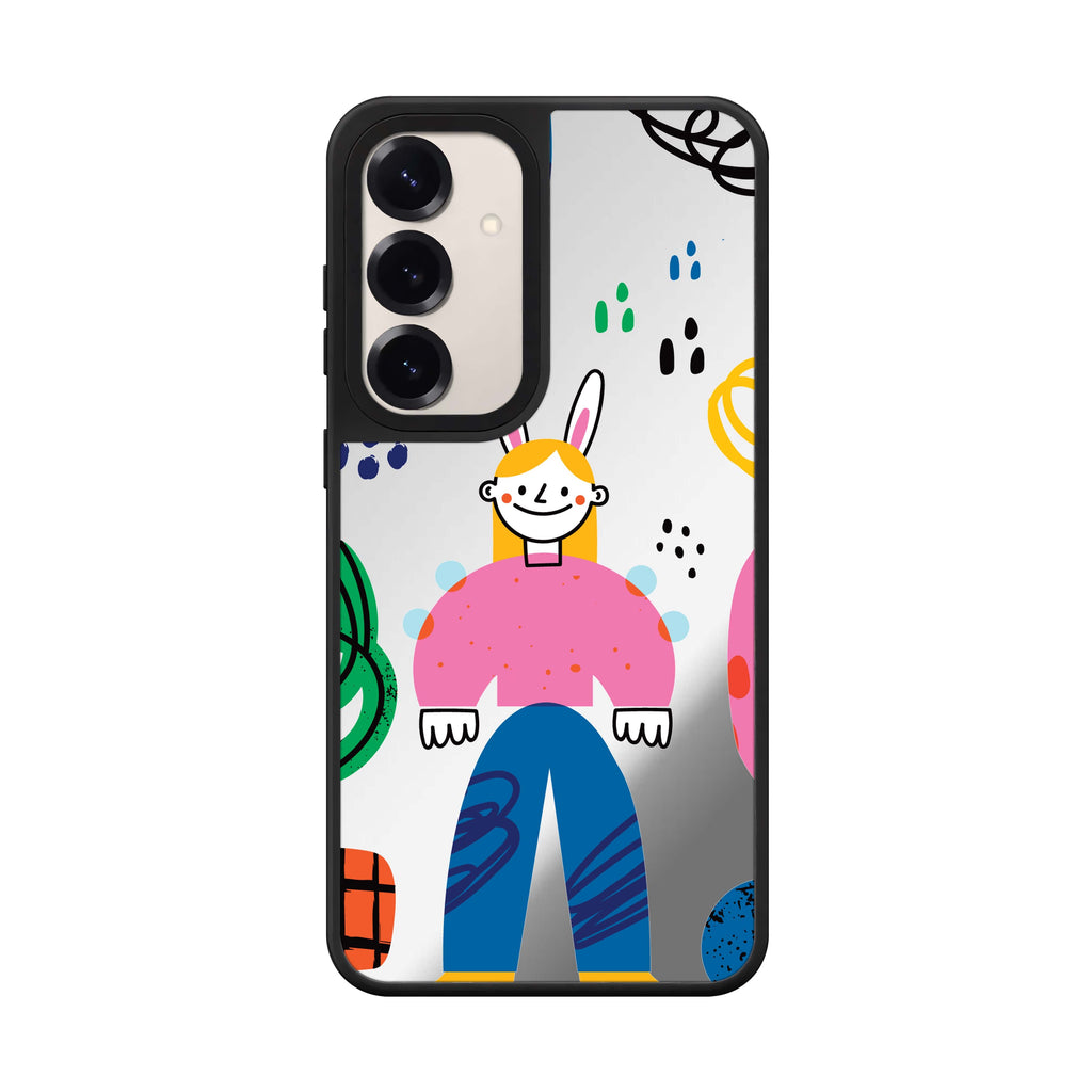 Abstract People 鏡面手機殼