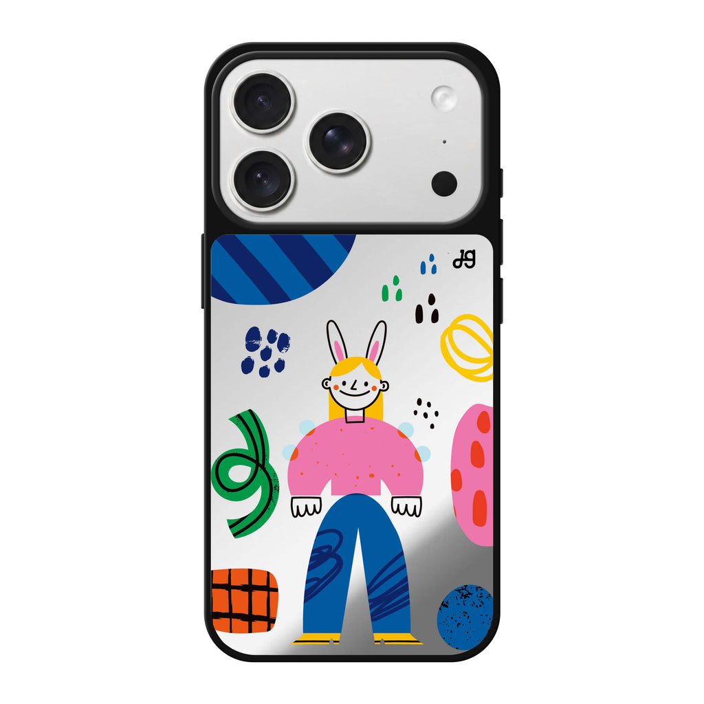 Abstract People 鏡面手機殼