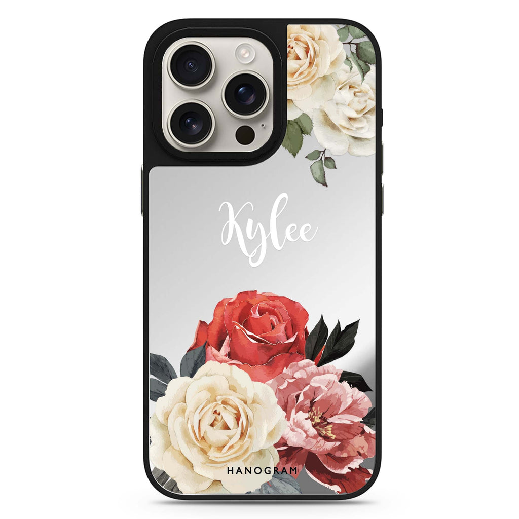 Vintage Floral 鏡面手機殼