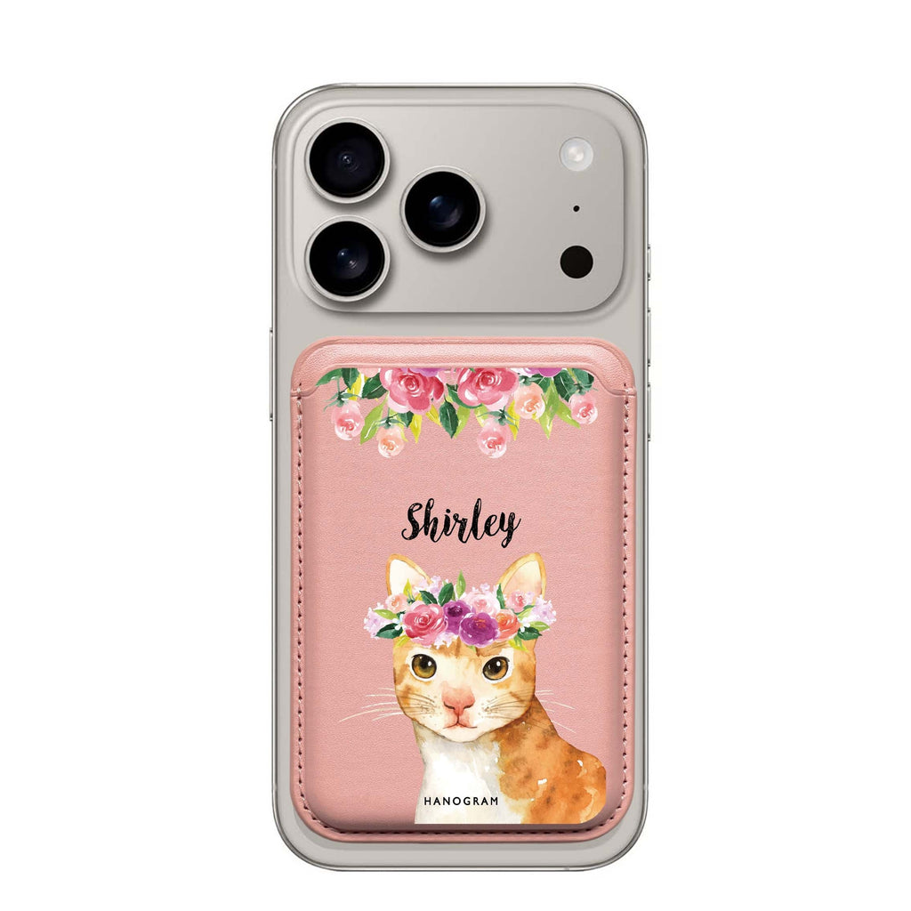 Floral and Cat Magsafe 卡套