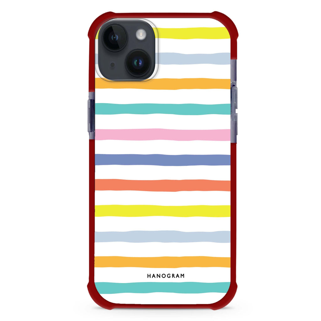 Colourful Line iPhone 15 Plus Magsafe 兼容超強防摔保護殼