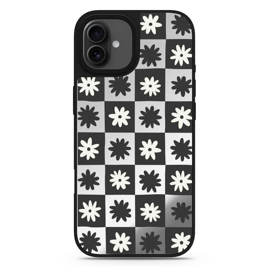 Flowers 款式7 iPhone 17 花卉鏡面手機殼 主圖設計