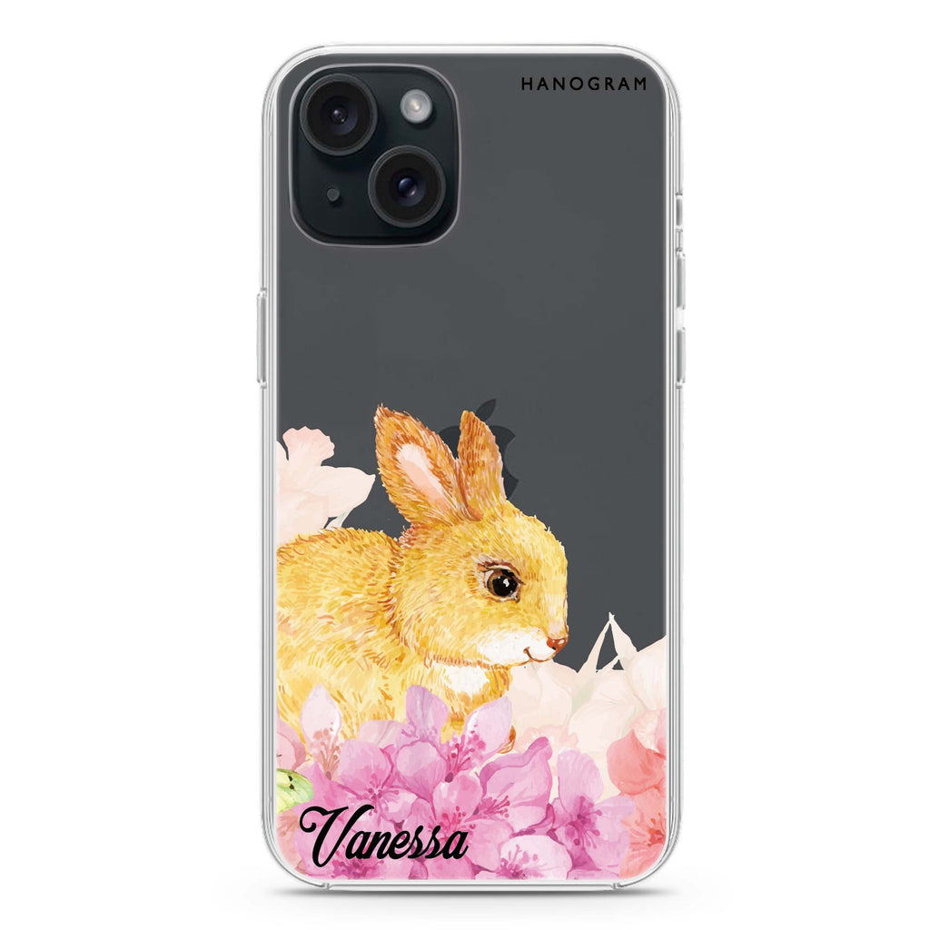 Bunny & Me iPhone 15 plus 水晶透明保護殼