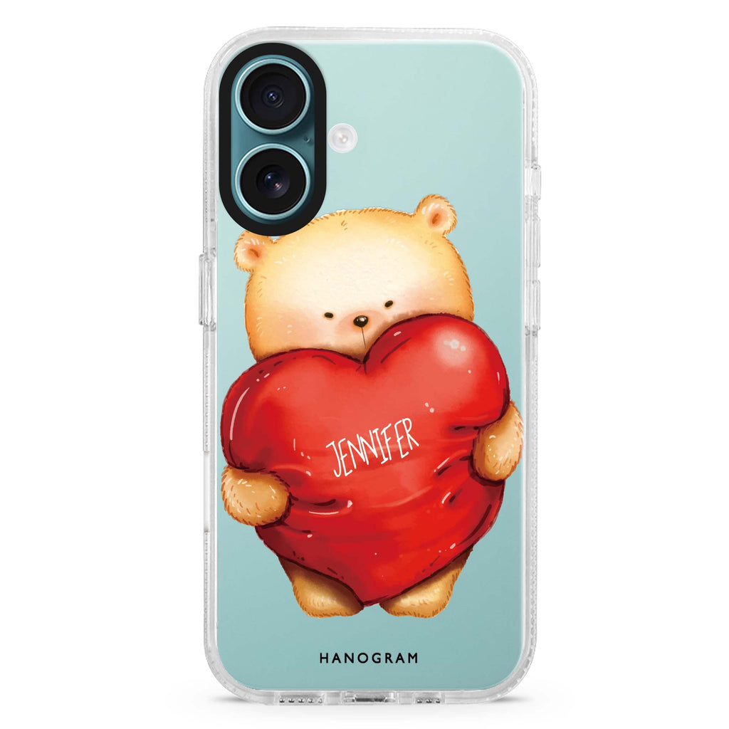 Bear Hug 水晶透明保護殼