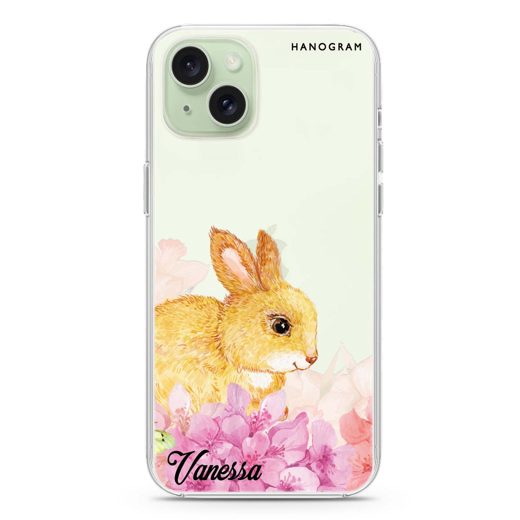 Bunny & Me iPhone 15 水晶透明保護殼
