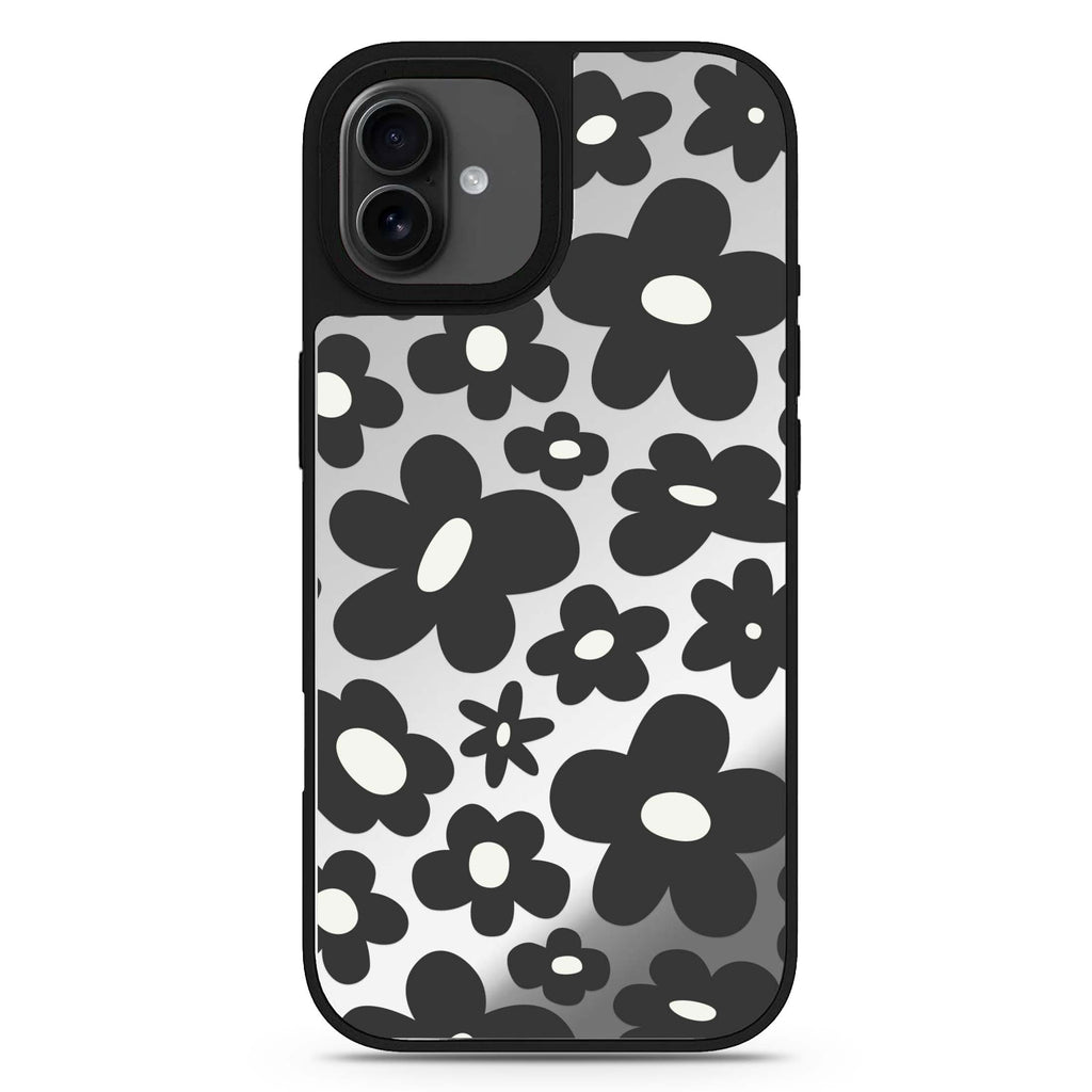 Flowers 款式6 iPhone 17 花卉鏡面手機殼 主圖設計
