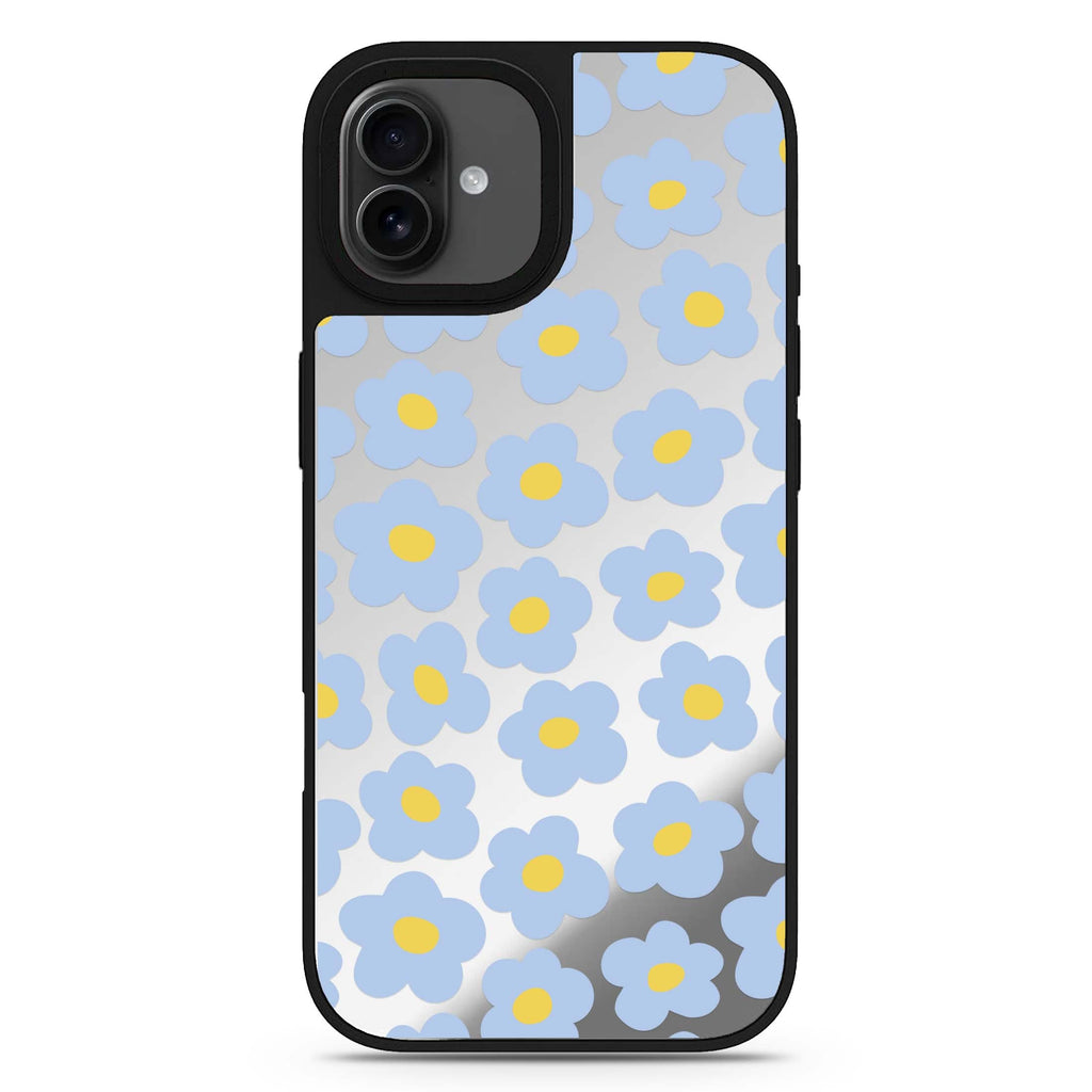 Flowers Pattern 款式1 iPhone 17 花卉鏡面手機殼 主圖設計