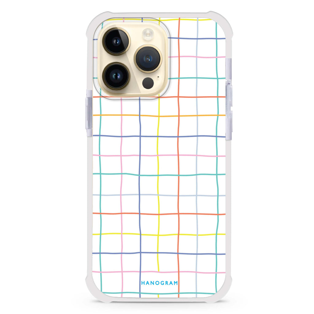 Colourful Checked Pattern 超強防摔保護殼