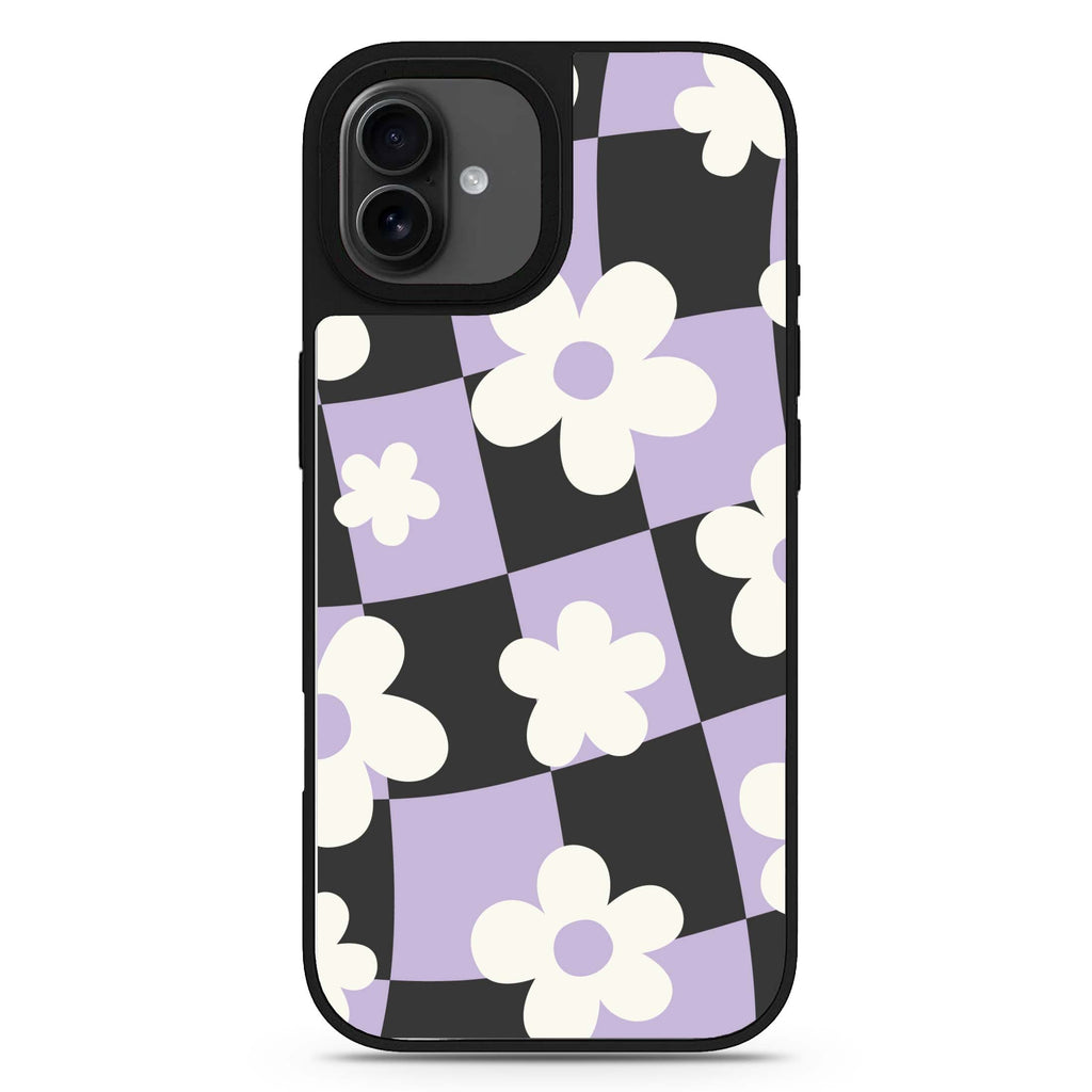 Flowers Pattern 款式2 iPhone 17 花卉鏡面手機殼 主圖設計