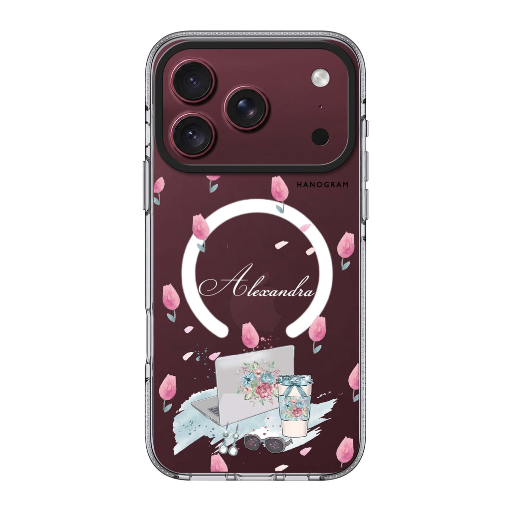 My Foral Lifestyle 水晶透明保護殼