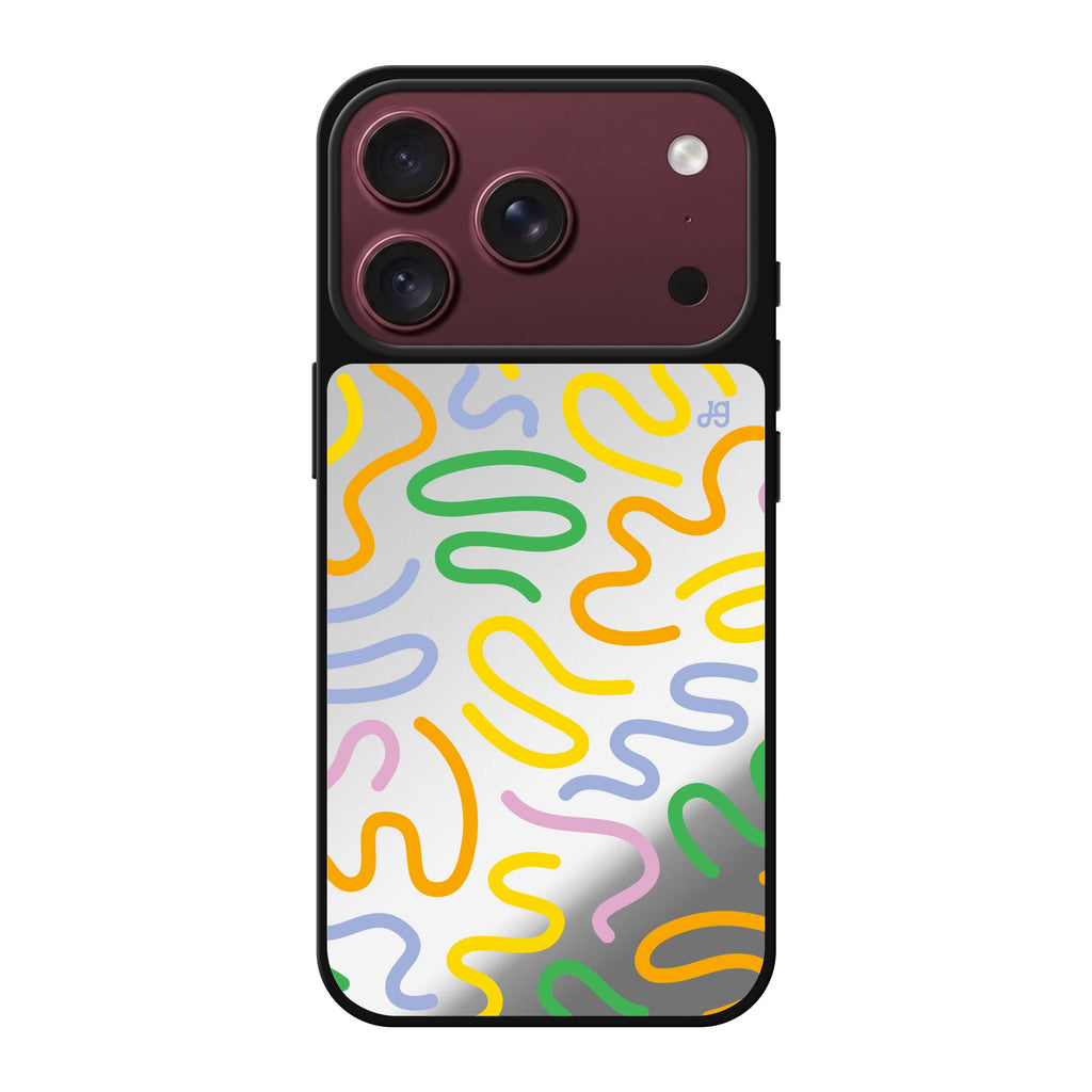 Abstract Doodles 鏡面手機殼