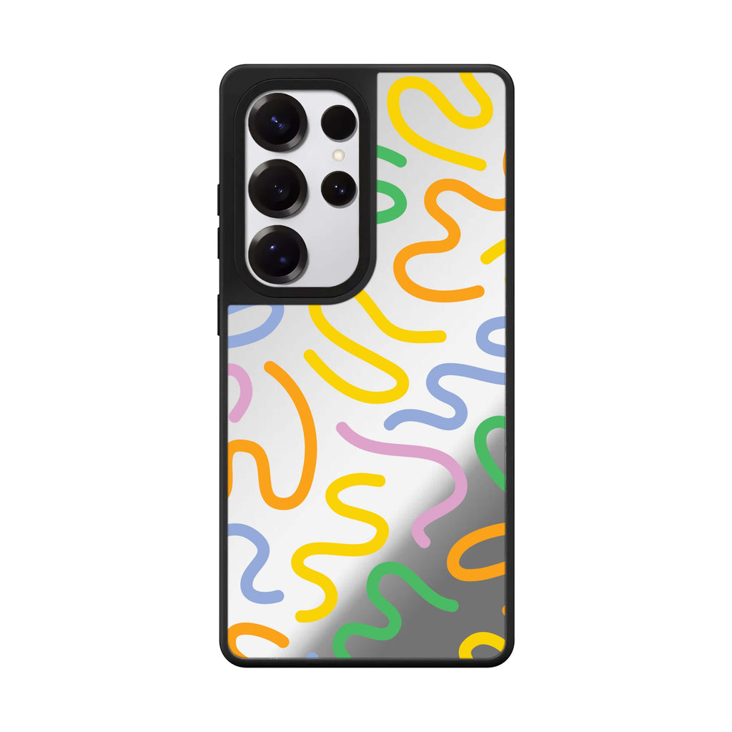 Abstract Doodles 鏡面手機殼