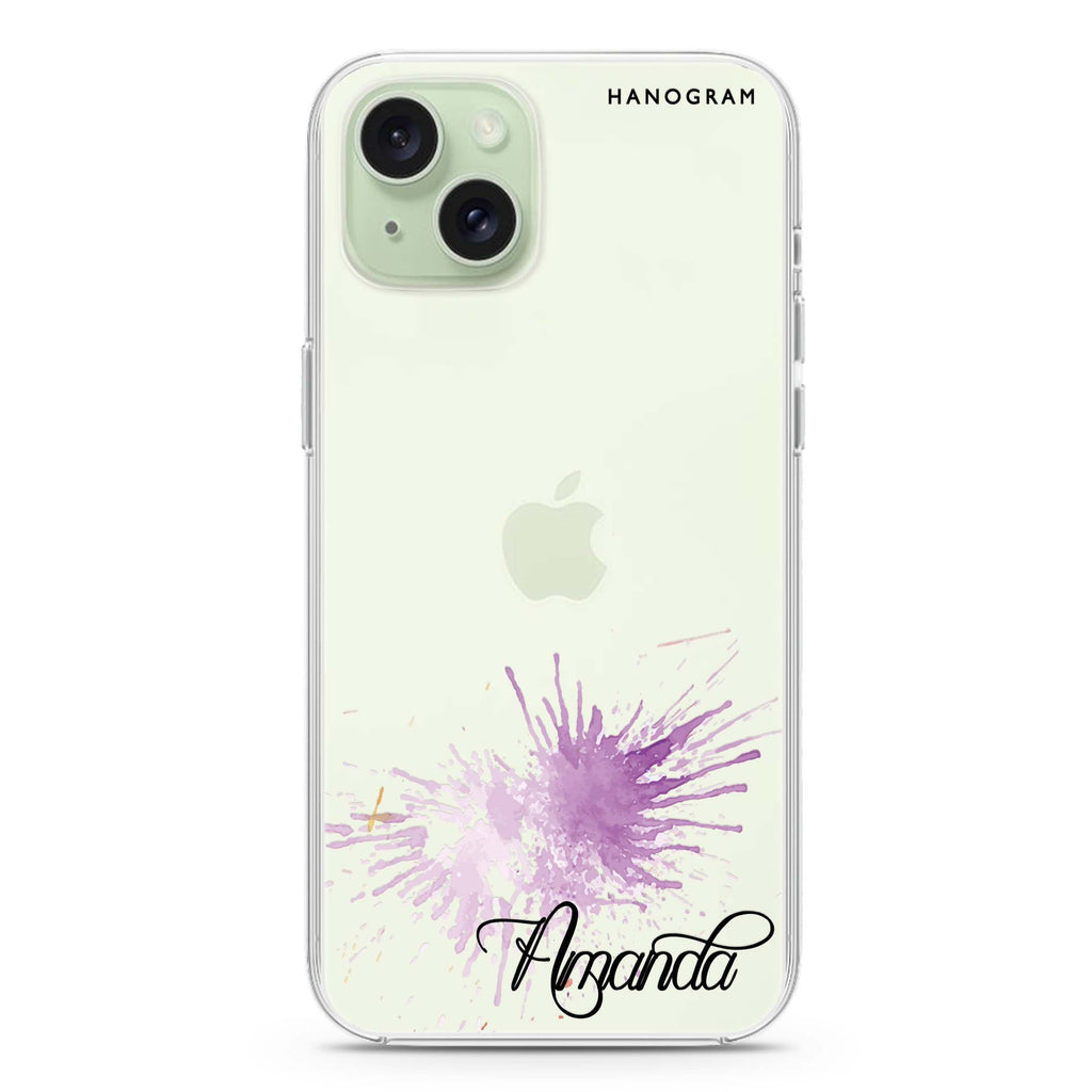 Paint Smash iPhone 15 plus 水晶透明保護殼