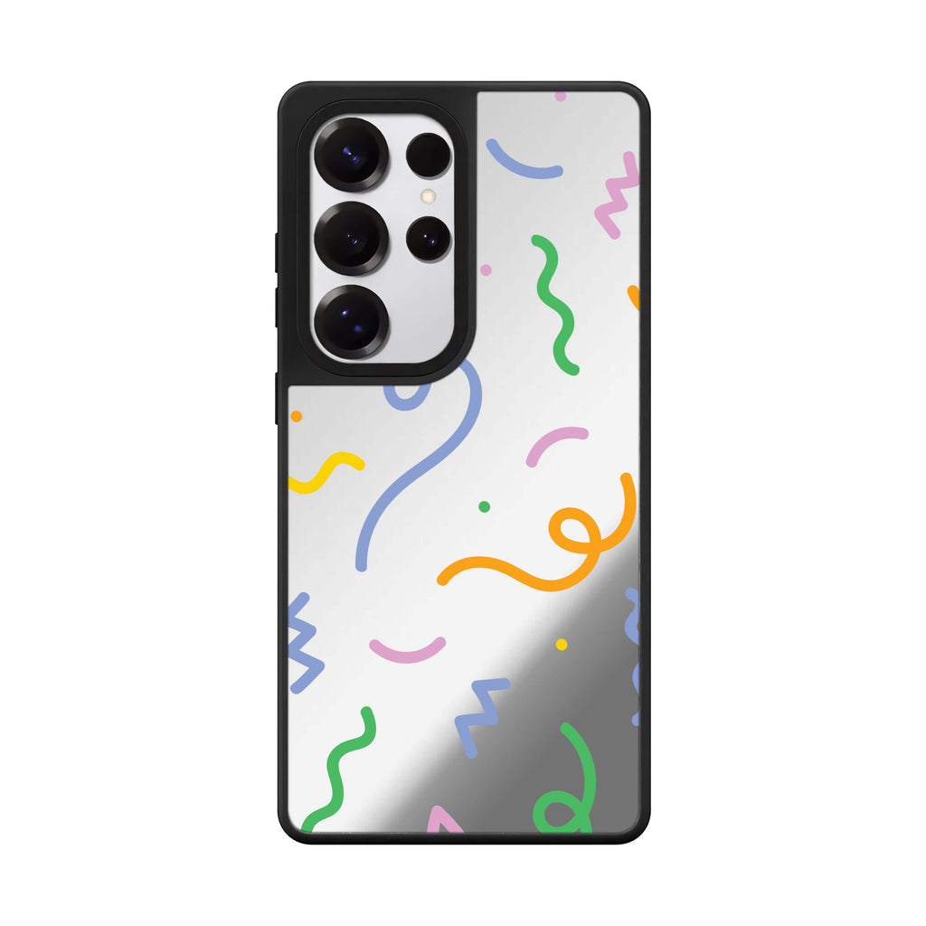 Abstract Doodles 鏡面手機殼