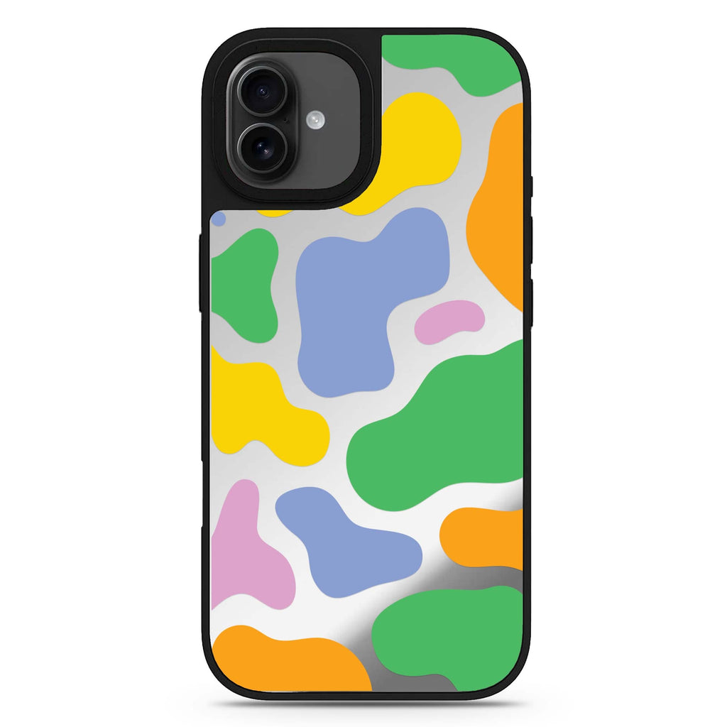 Abstract Doodles 款式2 iPhone 17 抽象藝術鏡面手機殼 主圖設計