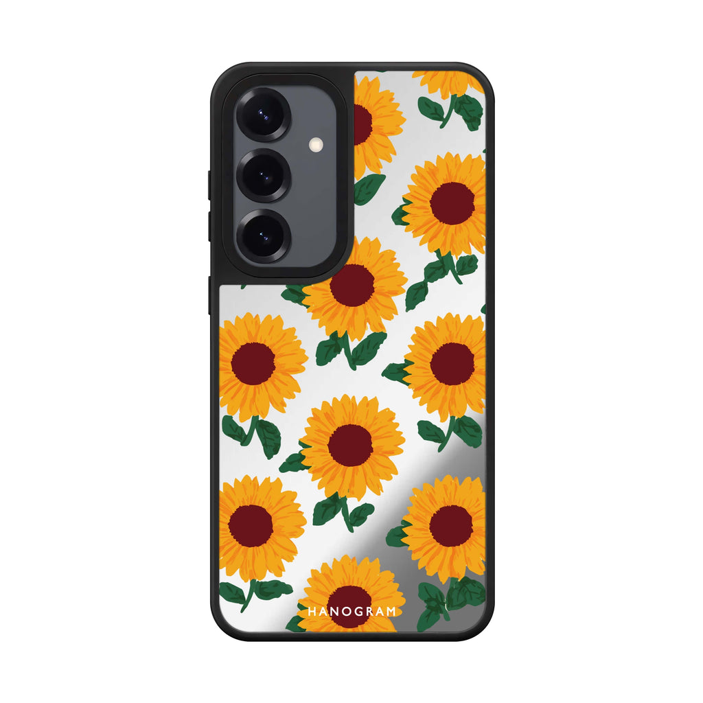 Golden Sunflowers 鏡面手機殼
