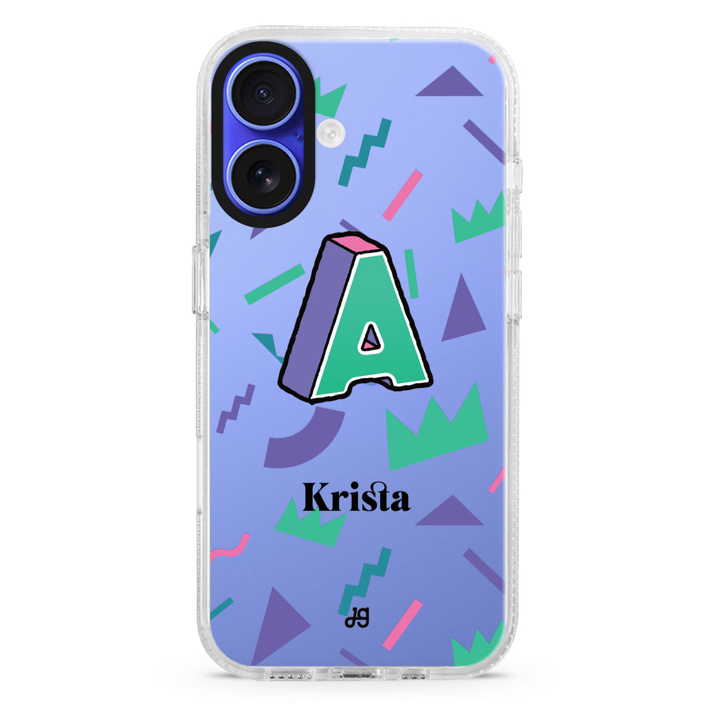Inspired Monogram 水晶透明保護殼