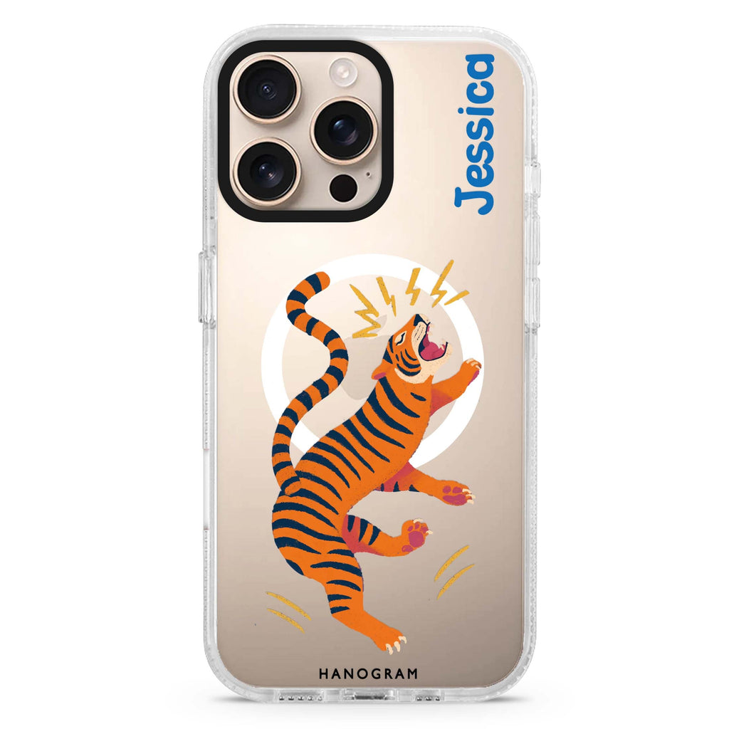 Roar in Motion Magsafe 兼容水晶透明保護殼