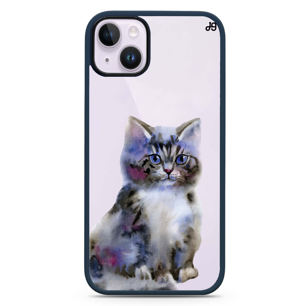Watercolour Cat iPhone 15 Plus 防衝擊保護殼