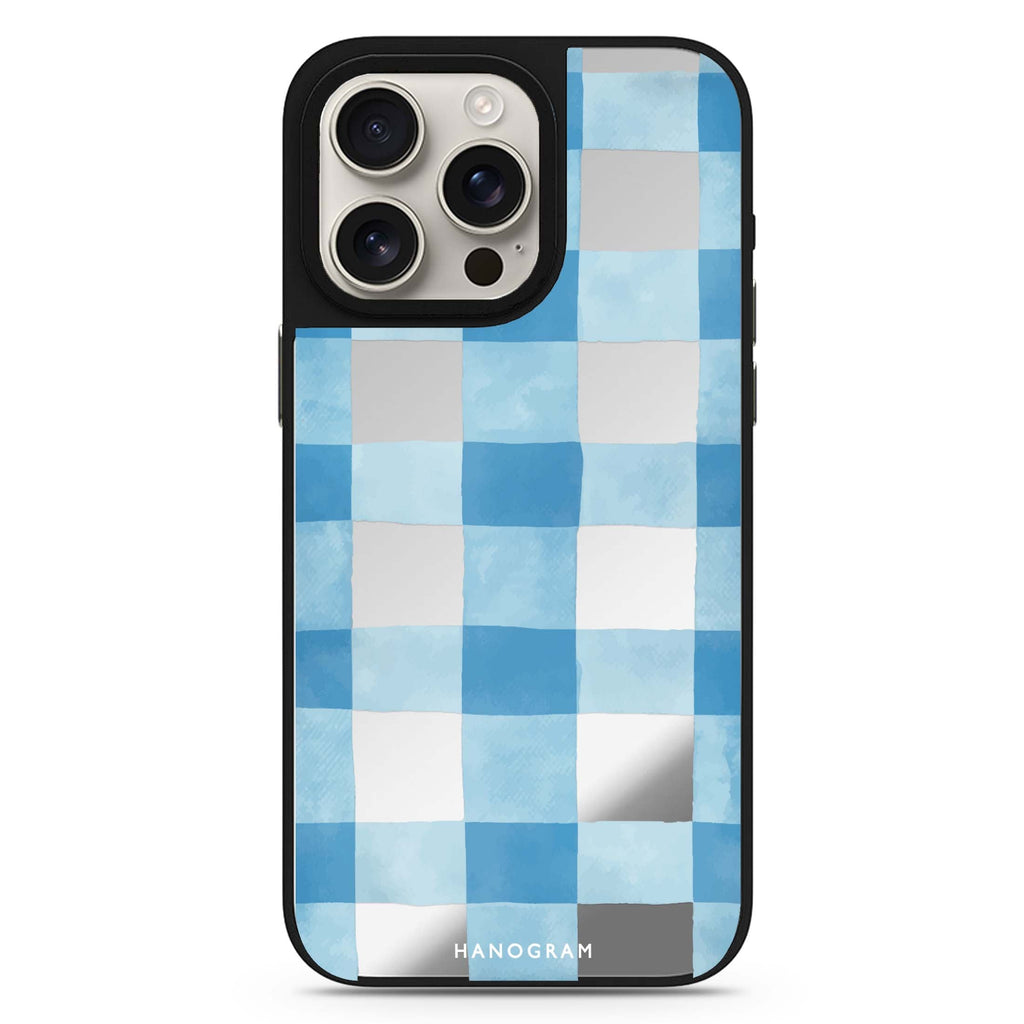 Gingham Sky 鏡面手機殼