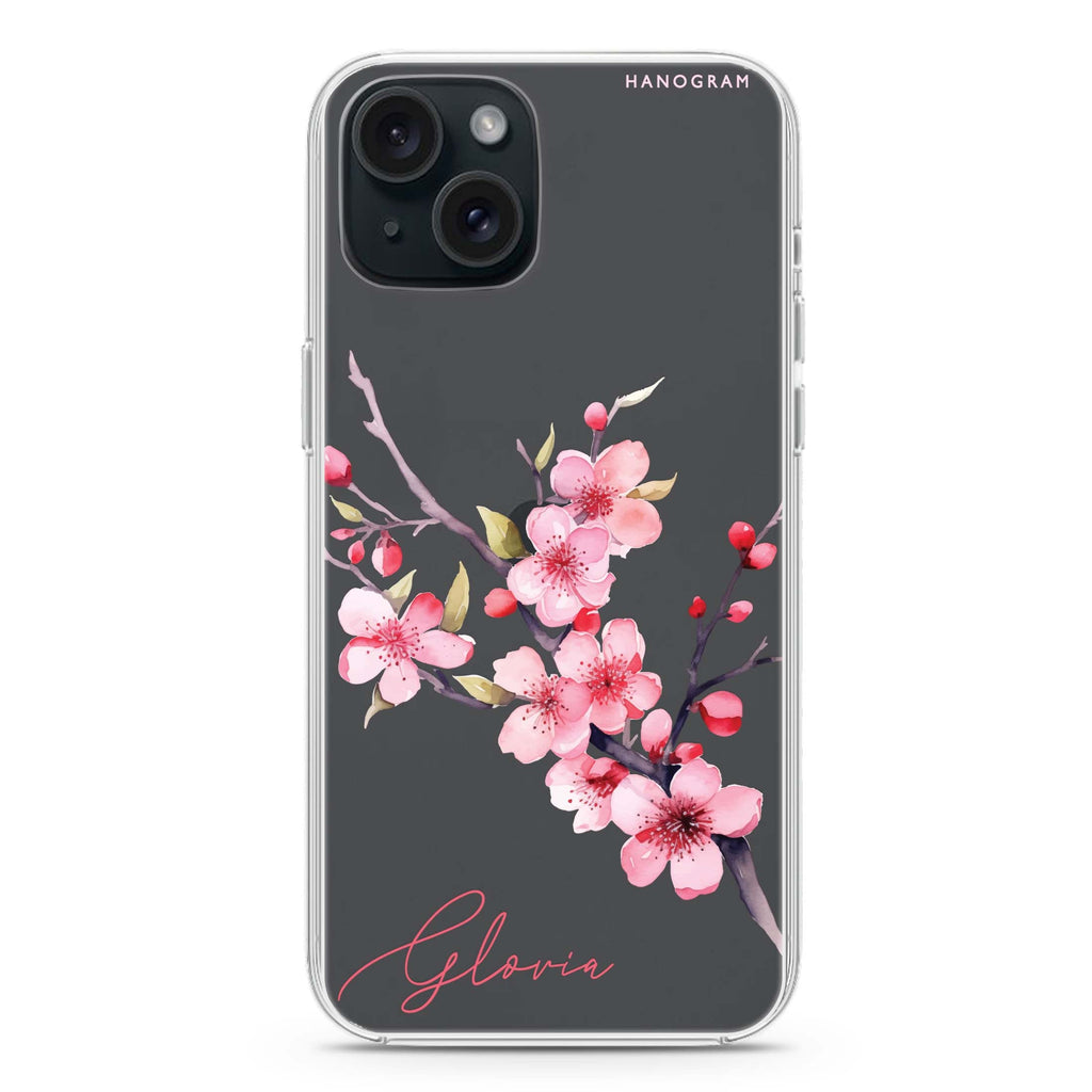 Petal Harmony iPhone 15 水晶透明保護殼