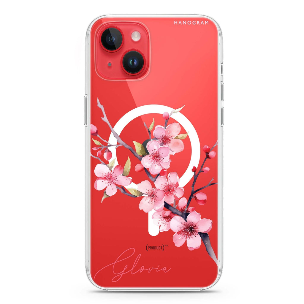 Petal Harmony iPhone 14 Magsafe 兼容水晶透明保護殼