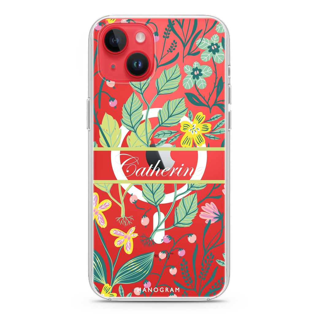 Fleur Fusion iPhone 14 Plus Magsafe 兼容水晶透明保護殼