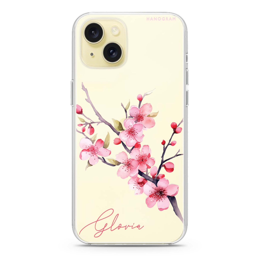 Petal Harmony iPhone 15 Plus水晶透明保護殼
