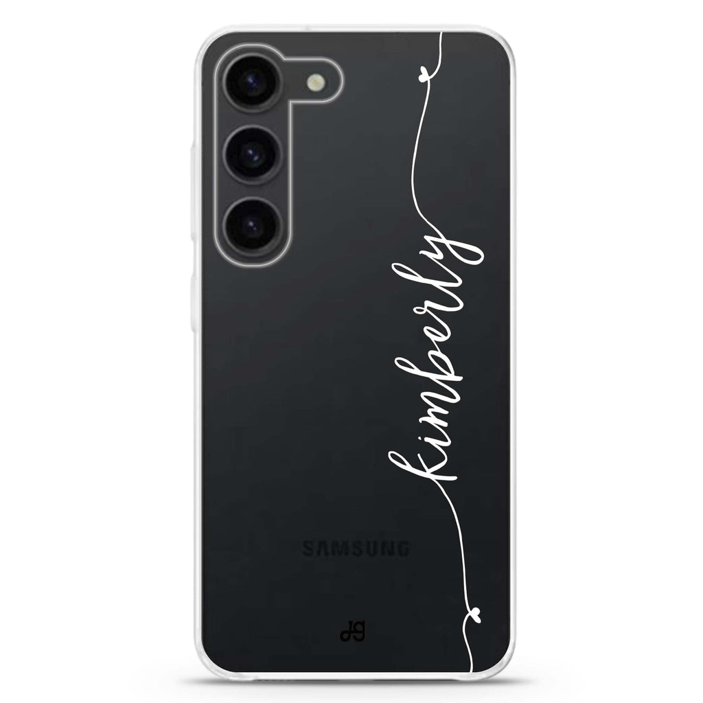 Heart Word Samsung Galaxy 水晶透明保護殼