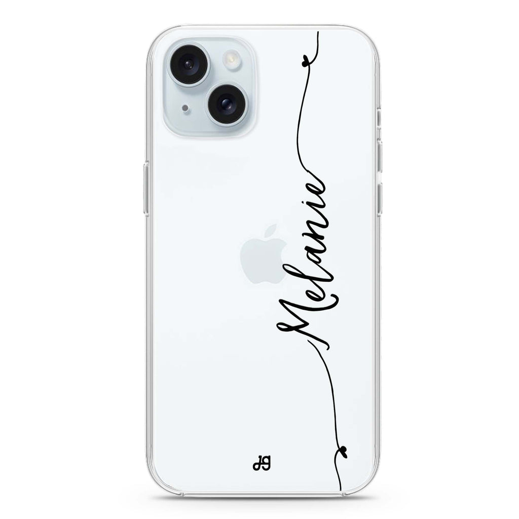 Heart Word iPhone 15 plus 水晶透明保護殼