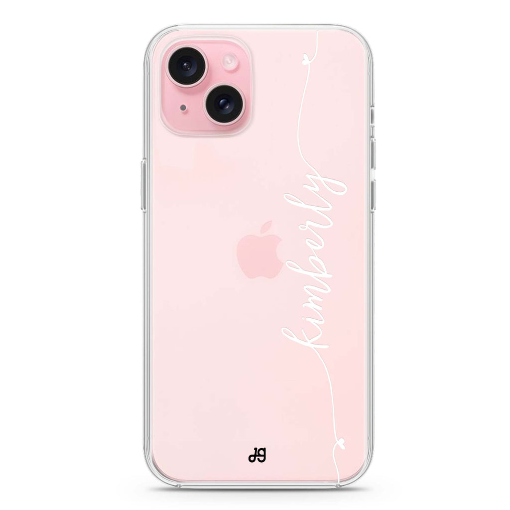 Heart Word iPhone 15 水晶透明保護殼