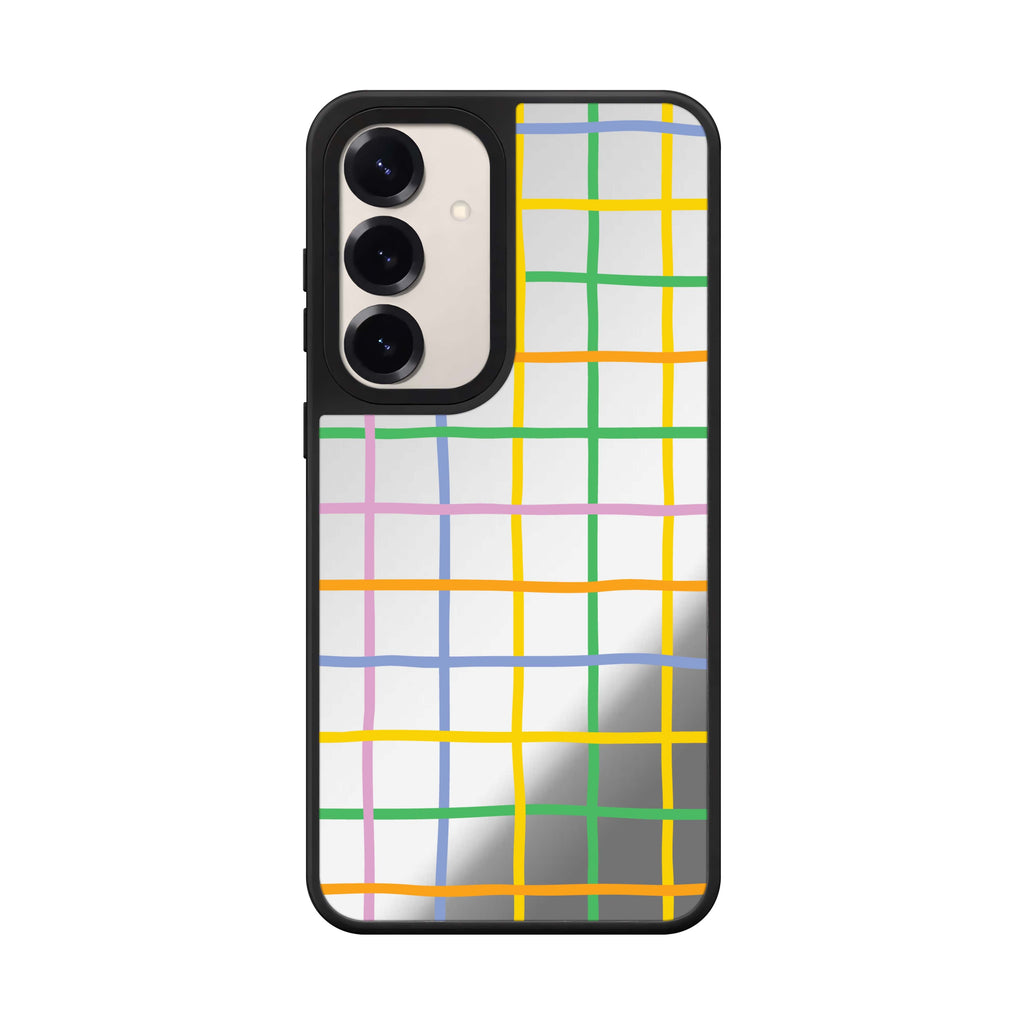 Abstract Doodles Pattern 鏡面手機殼