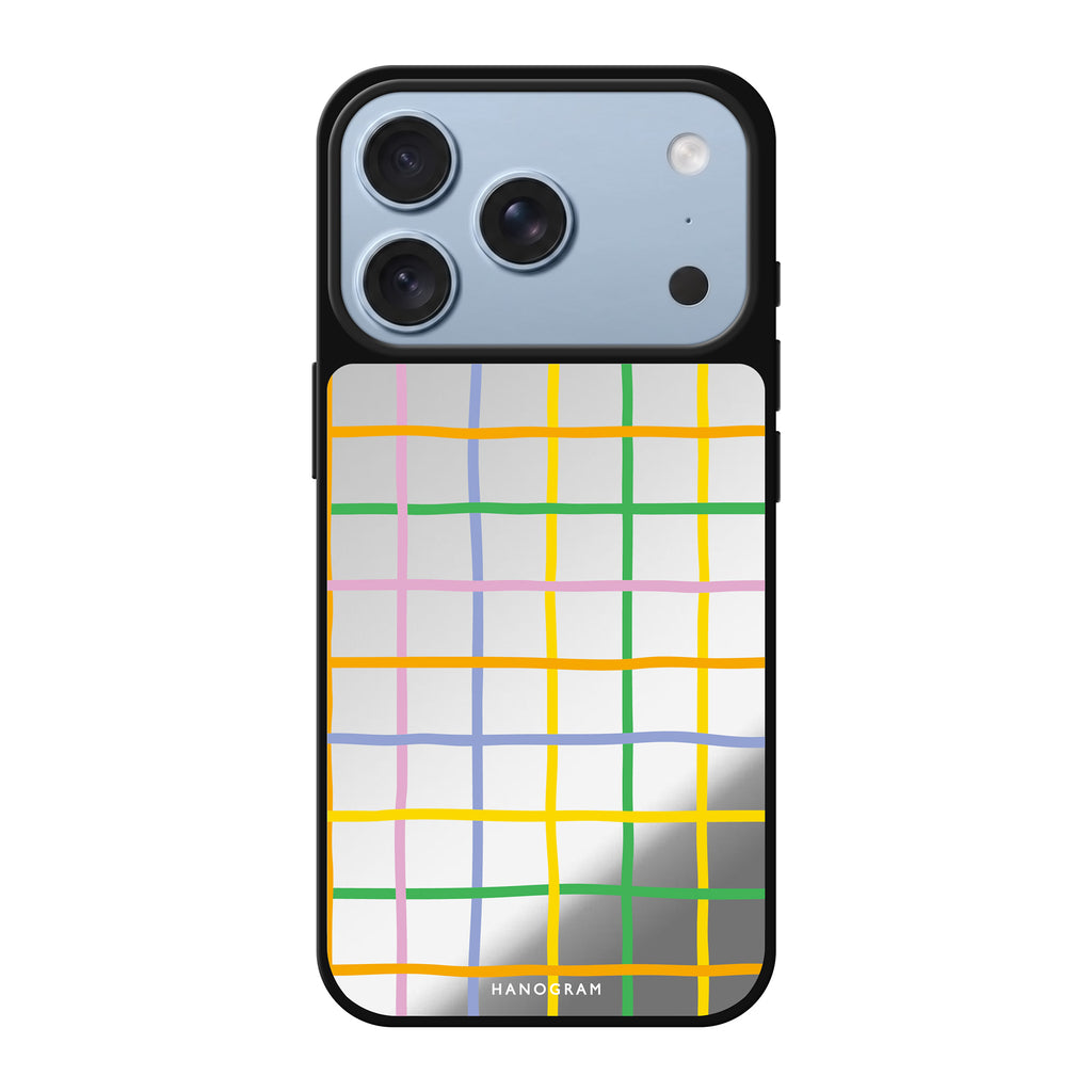 Abstract Doodles Pattern 鏡面手機殼