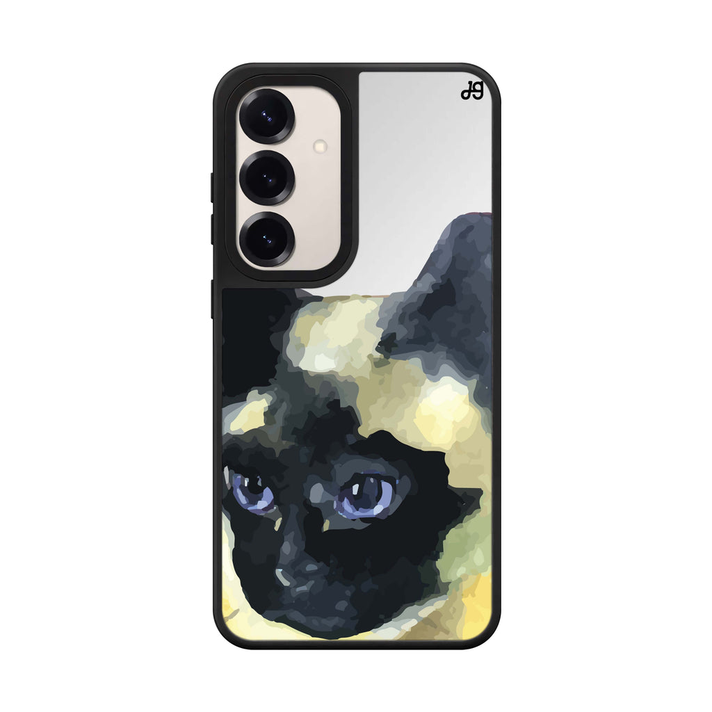Watercolour Cat 鏡面手機殼