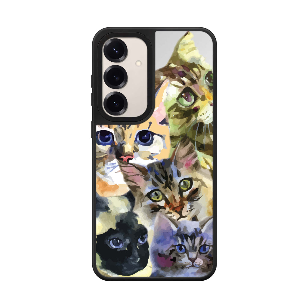 Watercolour Cat 鏡面手機殼