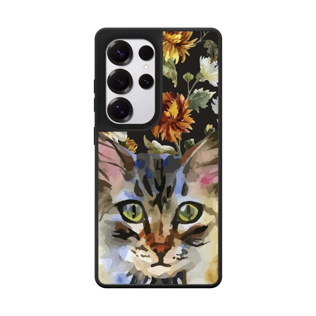 Watercolour Cat 鏡面手機殼