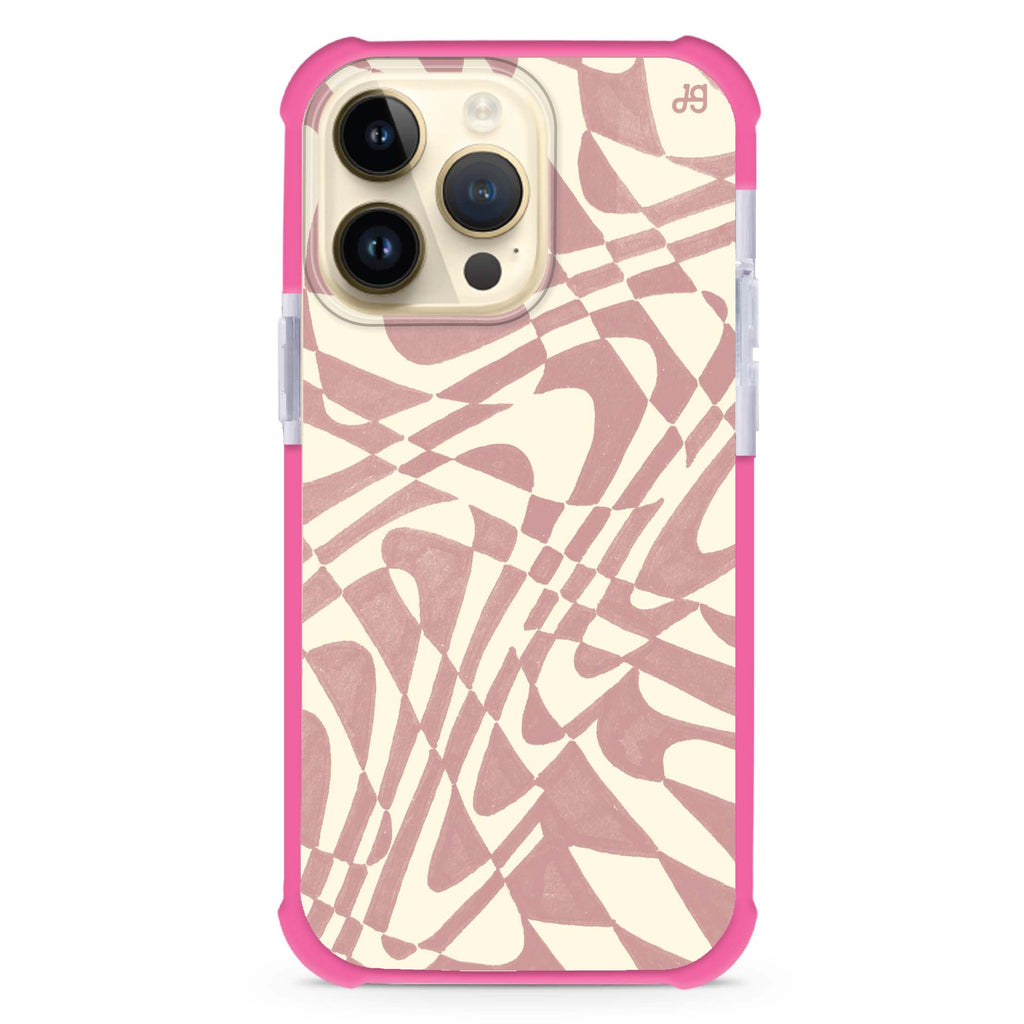Abstract Paint Pattern iPhone Magsafe 兼容超強防摔保護殼