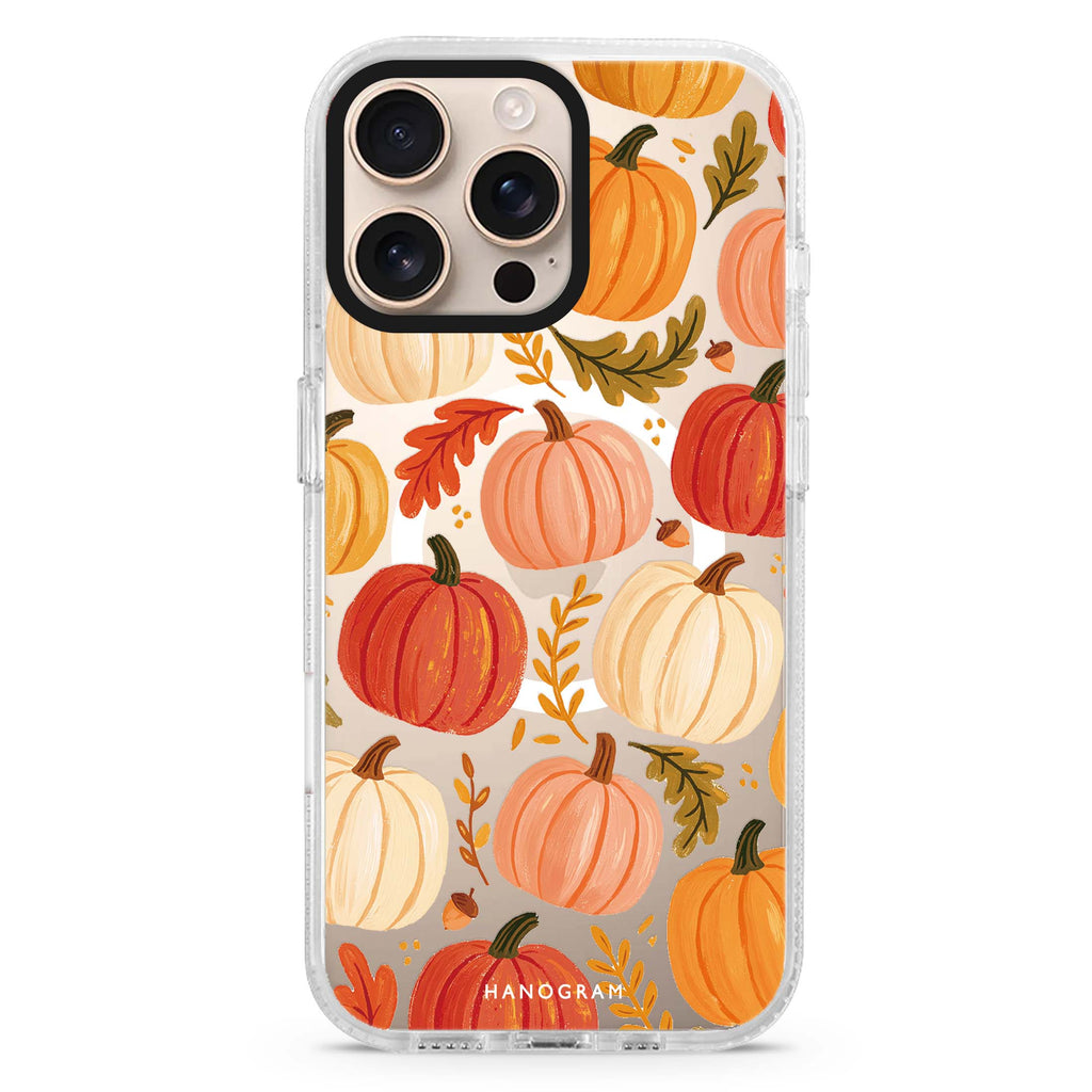 Pumpkin Orchard Palette Magsafe 兼容水晶透明保護殼