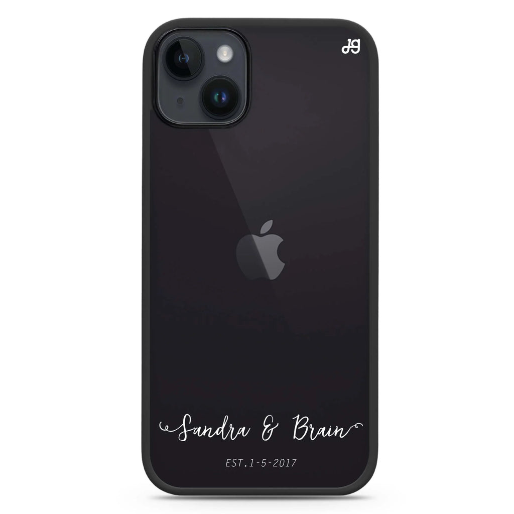 You & Me & Our Date iPhone 15 Plus 防衝擊保護殼