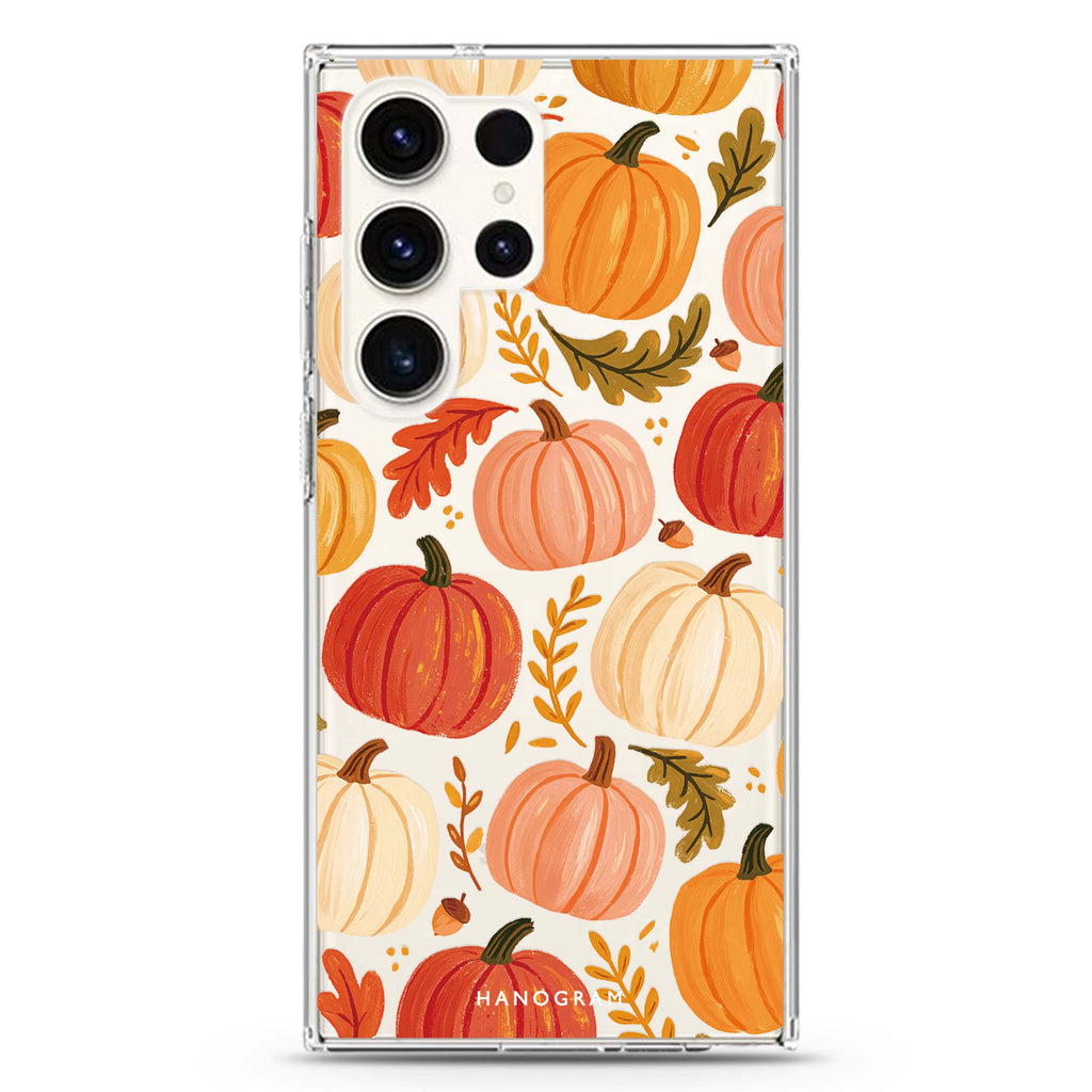 Pumpkin Orchard Palette Samsung Galaxy 水晶透明保護殼