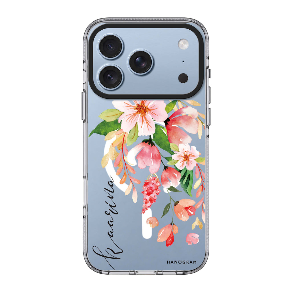 Watercolor Blossom 水晶透明保護殼