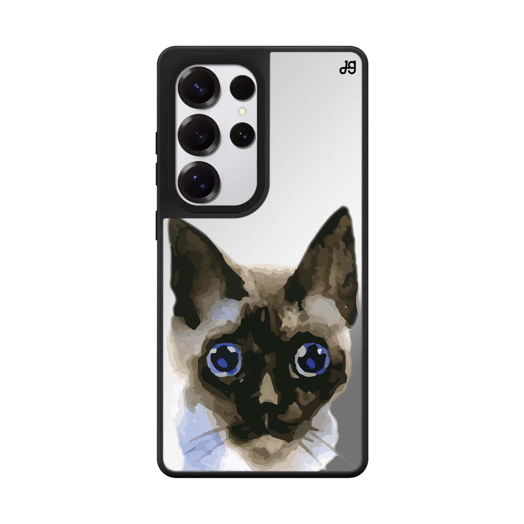Watercolour Cat 鏡面手機殼