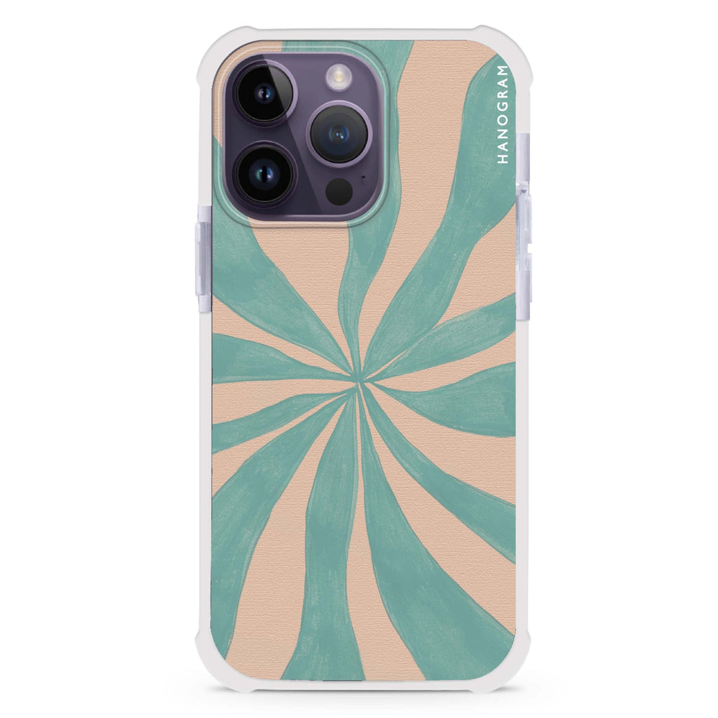 Abstract Paint Pattern iPhone Magsafe 兼容超強防摔保護殼
