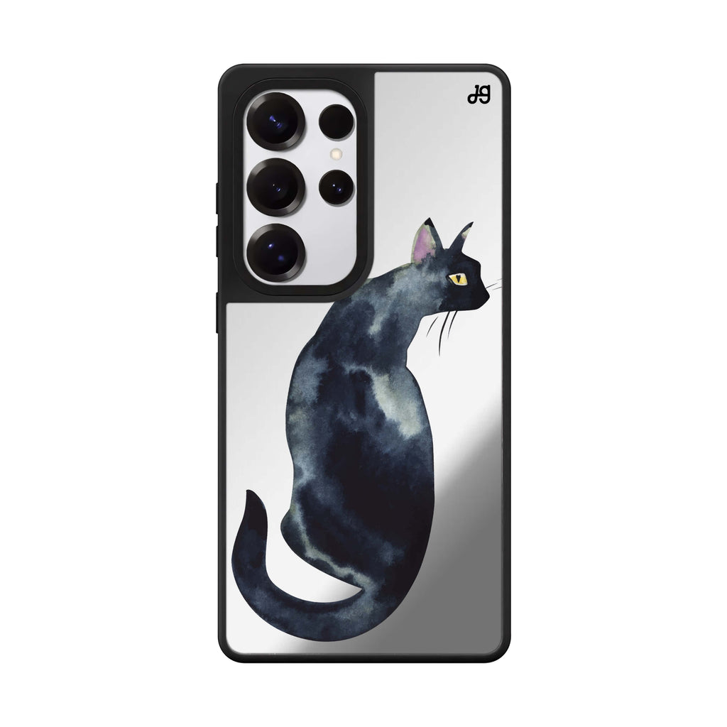 Watercolour Cat 鏡面手機殼