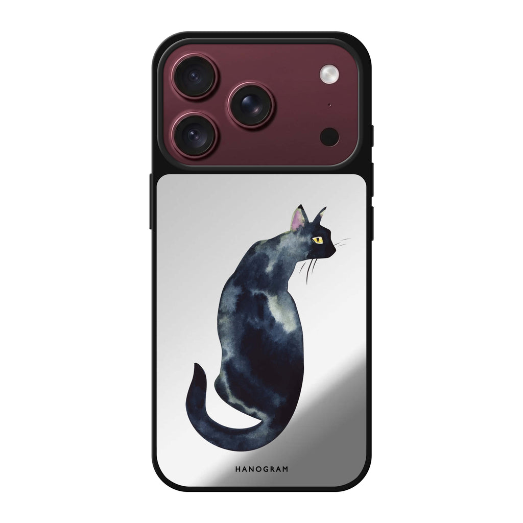 Watercolour Cat 鏡面手機殼