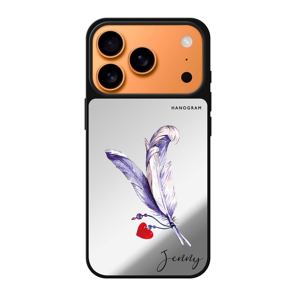 Feather 鳥類 iPhone 17 Pro Max 鏡面手機殼主圖
