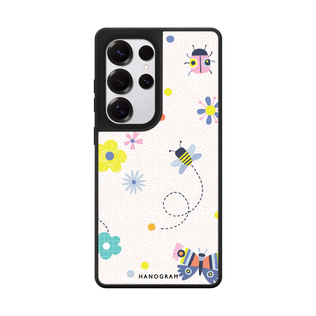 Cute Floral 鏡面手機殼