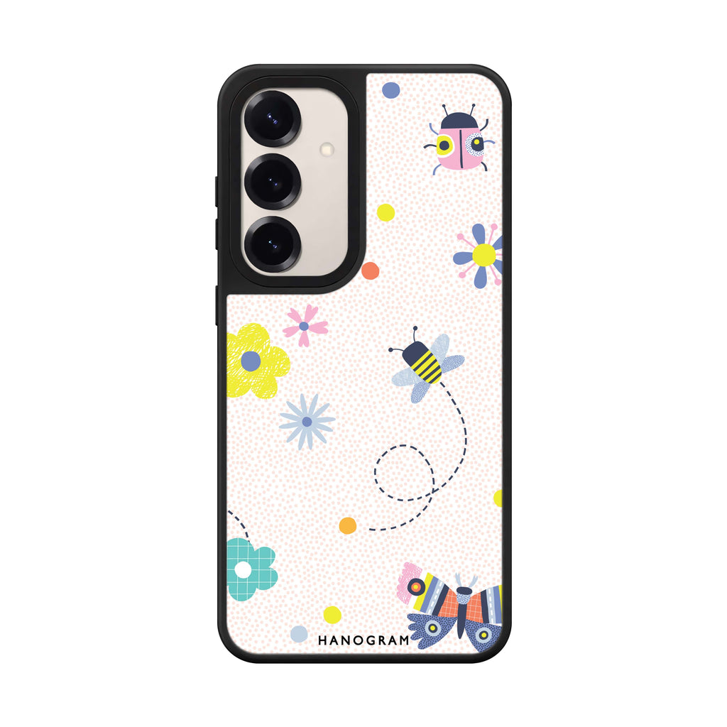 Cute Floral 鏡面手機殼