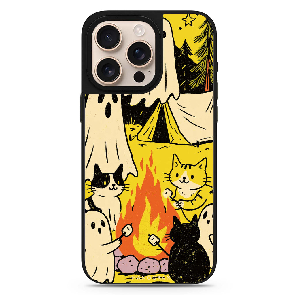 Campfire with the Ghosts 鏡面手機殼