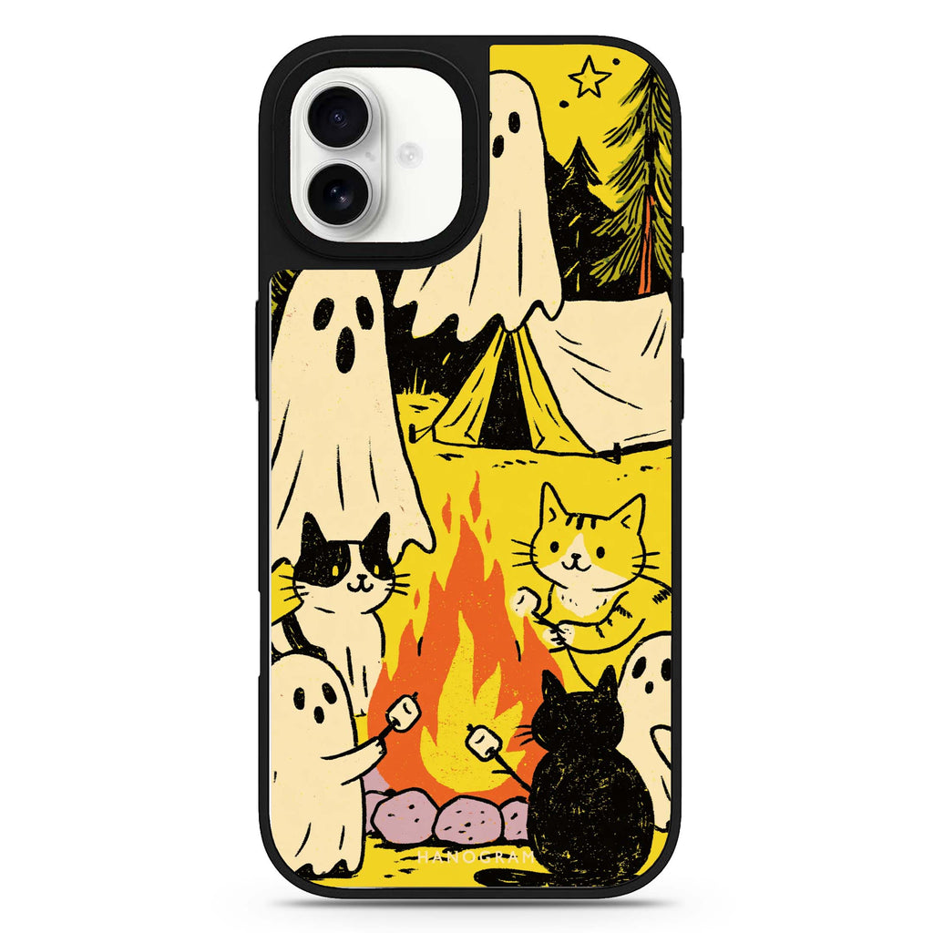 Campfire with the Ghosts 鏡面手機殼